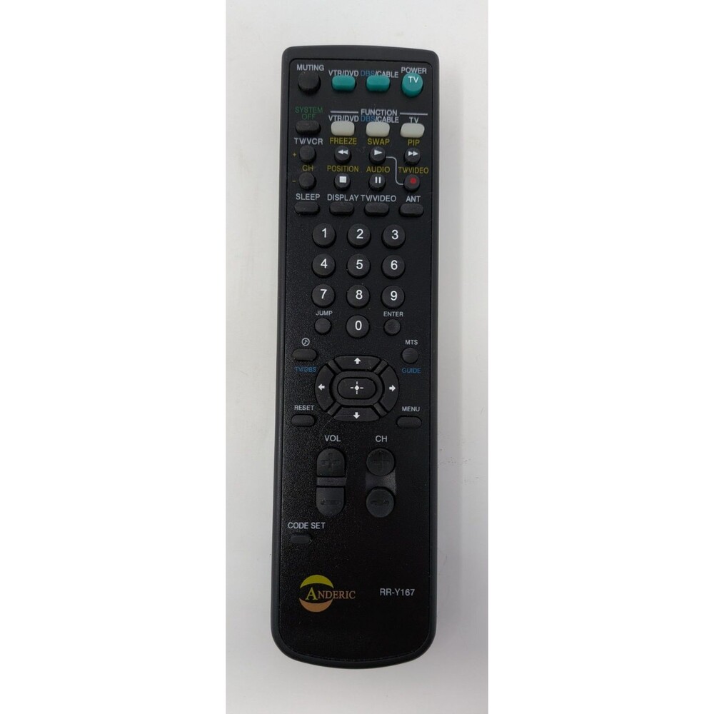 Anderic RR-Y167 Sony TV Remote Replacement BRAVIA KDL KV Tested
